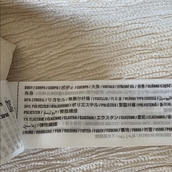 Elegant Cream Wide-Leg Pants - Picture 6 of 7